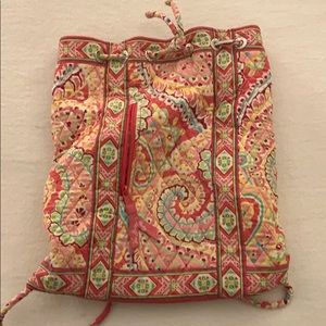 Vera Bradley drawstring backpack